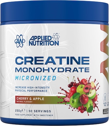 Applied Nutrition Creatine Monohydrate Micronized, Cherry Apple, 250 Gm