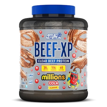 Applied Nutrition Beef XP Protein Isolate Cola Millions Zero Sugar, Low Fat, 1.8kg