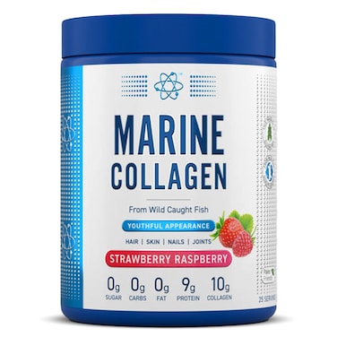 Applied Nutrition Marine Collagen, Strawberry &amp; Raspberry, 300 Gm