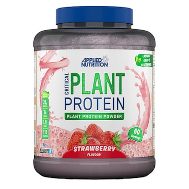 Applied Nutrition Critical Plant Protein, Strawberry, 1.8 Kg