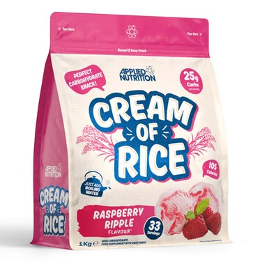 Applied Nutrition Cream of Rice, Raspberry Ripple, 1 kg
