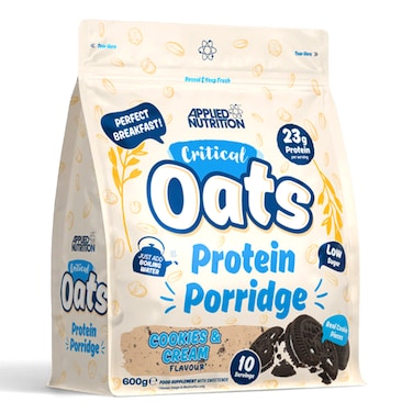 Applied Nutrition Critical Oats Protein Porridge, Cookies and Cream, 600 Gm