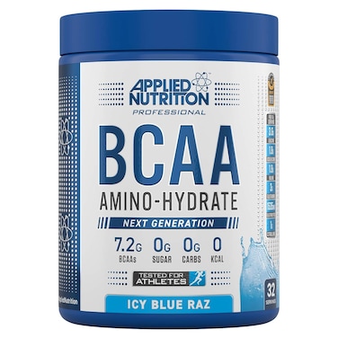 أبلايد نيوتريشن، AN Bcaa أمينو-هيدرات، آيسي بلو راز، 450 غ
