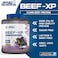 Applied Nutrition Beef XP - Clear Hydrolysed Protein Isolate, Fruit Juice Style, Dairy Free Beef Protein Powder, Lactose Free, Zero Sugar, Low Fat (1.8 Kg, Million Blackcurrant)