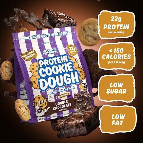 Applied Nutrition Protein Cookie Dough, Double Chocolate, 1 kg