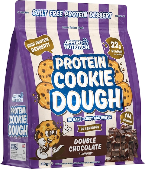 Applied Nutrition Protein Cookie Dough, Double Chocolate, 1 kg