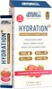 أكياس Applied Nutrition Hydration+، مزيج مسحوق الإلكتروليتات، ترطيب سريع، فيتامينات وطاقة، خالي من السكر ونباتي، بنكهة الفراولة والتوت، 7 أكياس × 8 غرام
