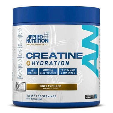 Applied Nutrition Creatine + Hydration, Unflavored, 30