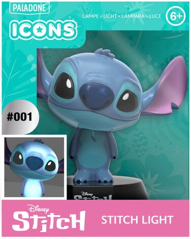 Disney Paladone Icons Disney Lilo &amp; Stitch Light Lamp (11 cm)