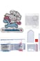 Craft Buddy Cinnamoroll, Crystal Art Bag Charm