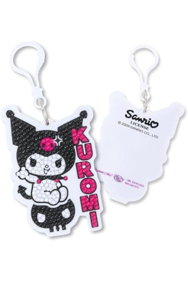 Craft Buddy Kuromi, Crystal Art Bag Charm