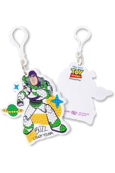 Craft Buddy Buzz Lightyear, Crystal Art Bag Charm