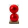 Baubles Matt Red 12cm 2Pcs/Box