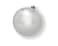 Shiny Ball Decoration Silver 20cm