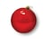 Shiny Ball Decoration Red 20cm