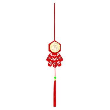 Lucky Hanging Decoration 4x26cm 6Pcs/Pk