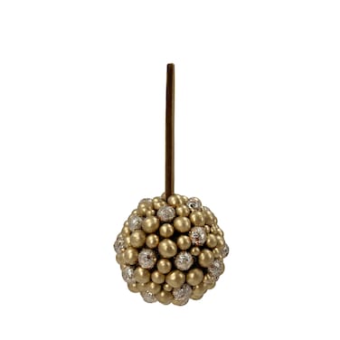 Christmas Hanging Ball Gold 8cm