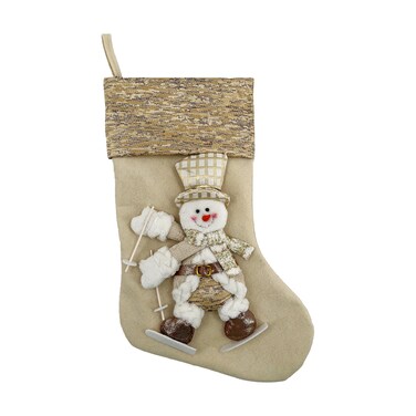 Christmas Snowman Stocking 50cm
