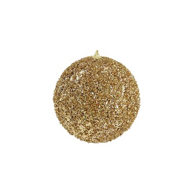Chrirmas Designer Baubles Gold 15cm 1Pc/Box