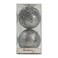 Chrirmas Designer Baubles Silver 12cm 2Pcs/Box