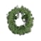 Christmas Decorated Wreath Silver 40cm