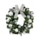 Christmas Decorated Wreath Silver 40cm