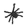 Halloween Furry Spider 46x4x13cm