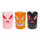 Halloween LED Candle 6x6x9cm Asst.