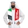 UAE Scarf  Adult Size 16x150cm