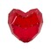 LED Heart Decoration Red 24cm