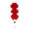 Paper Lantern 3Pcs in 1 String 17x56cm