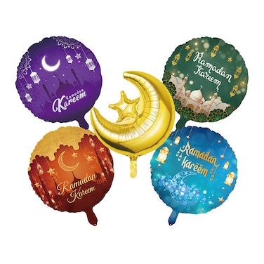 Ramadan Kareem Foil Balloons Set