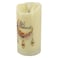 Eid Mubarak Decorated LED Candle 7.5x15cm
