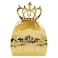Eid Mubarak Candy Boxes Gold 5.4x4.6x8.5cm 6Pcs/Pk