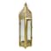 Eid Lantern Candle Holder Gold 12x12x39cm