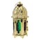 Eid Lantern Candle Holder Gold 8x8x16cm