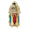 Eid Lantern Candle Holder Gold 8x8x16cm