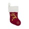 Stocking with Reindeer Red/Gold 40cm