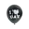 I LOVE UAE Printed Balloons 12'' 12Pcs/Pk