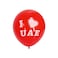 I LOVE UAE Printed Balloons 12'' 12Pcs/Pk