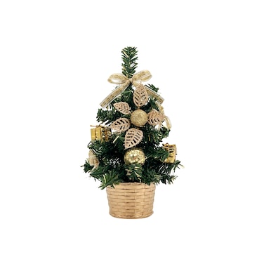 Decorated Table Tree Gold 20cm
