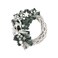 Rattan Wreath White 30cm