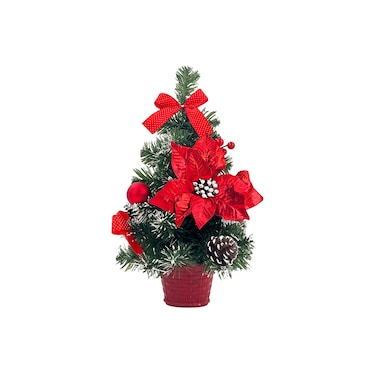 Decorated Tree Red 40cm