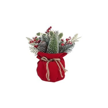 Flower PoinsettiaTable Centrepiece 20cm