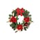 Wreath Red/Gold 40cm