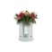 Decorated Lantern Candle Holder White