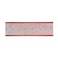 Christmas Mesh Ribbon Red 6.3cmx10 yards