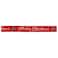 Christmas Satin Ribbon Red 1.7cmx10 yards