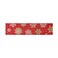 Christmas Linen Ribbon Red 6.3cmx10 yards