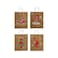 Rustic Cheer Kraft Bags Asst. Large 26x12x32cm 4Pcs/Pk